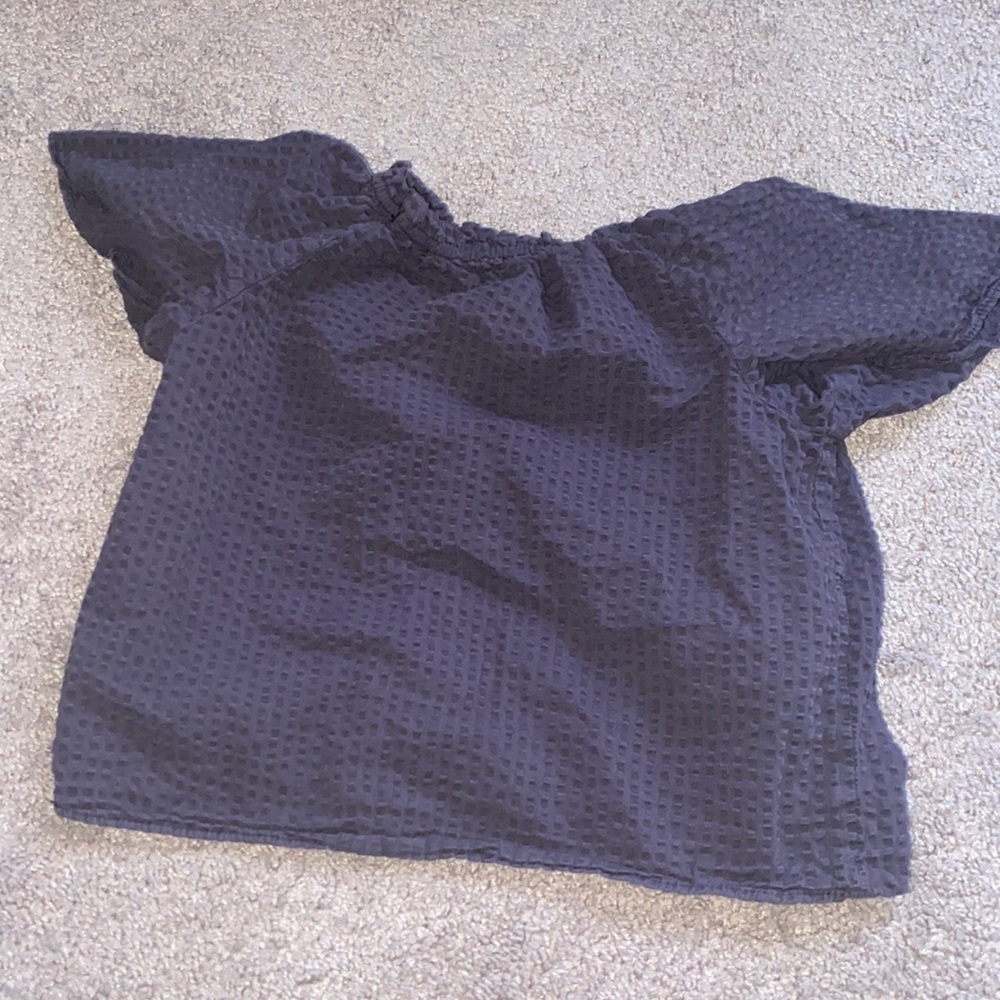 Zara Dark Gray Top Size 4/5